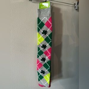 Pair of Irish Clover Tube Socks
